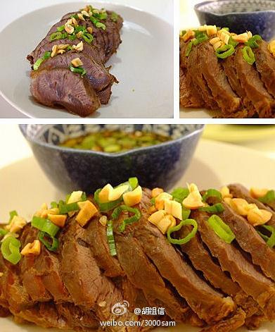 粤食谱之卤水牛肉