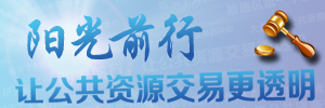 阳光前行，让公共资源交易更透明