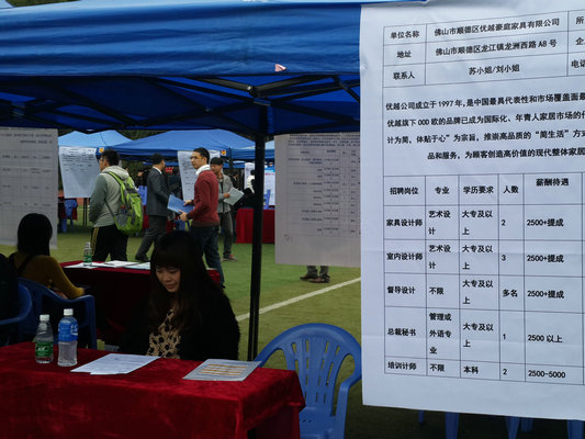 龙江两家企业到中山高校“抢”人才