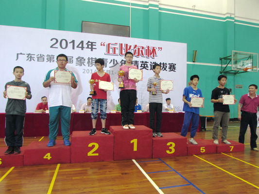 省选拔象棋后备人才，顺德勇担当