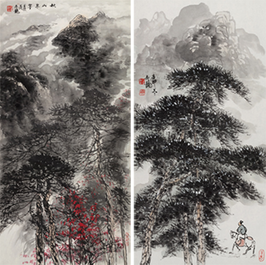 周六免费赏，苏起龙国画“登陆”顺德