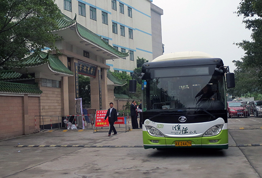 北滘：公交进校园，与文明同行