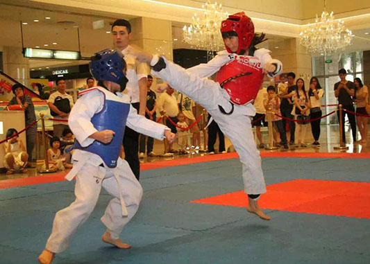 五区砌磋跆拳道，顺德青少年拼下一金！