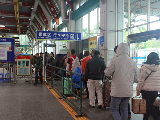 截止5号，顺德春运发送客流量37万人次