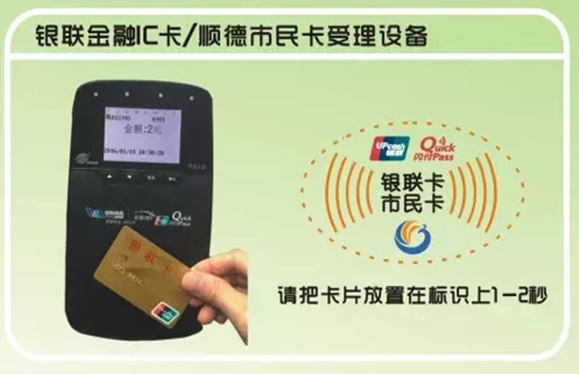 出门忘带公交卡？今起用银联卡刷公交啦！