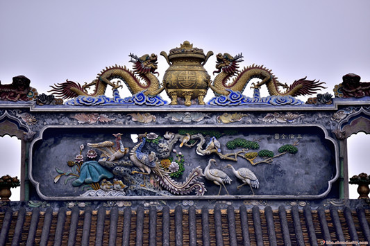 乐从沙滘陈氏大宗祠（顺德城市网网友“马彦良”摄）