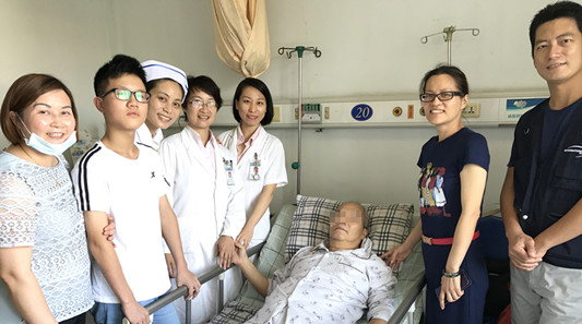 台胞重病缠身，在顺德治疗后已安全返台