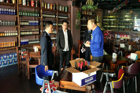 乐从：开展针对酒类大检查，这家店栽了