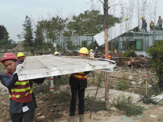 拆棚架马上复绿！北滘严厉打击违规用地