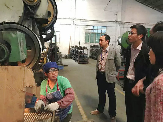 北滘：工业厂房检查，安全生产不松懈