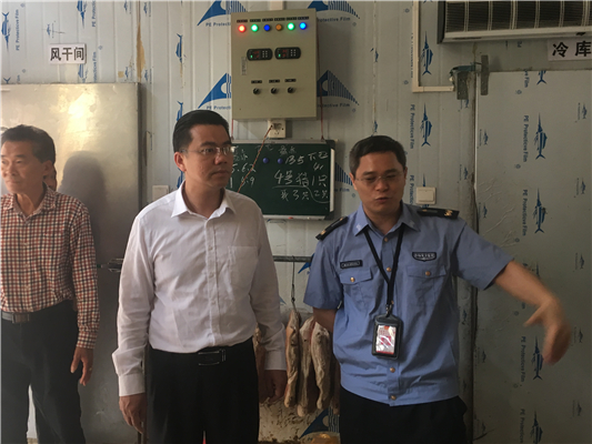 北滘：节前食品安全检查,让市民吃得放心