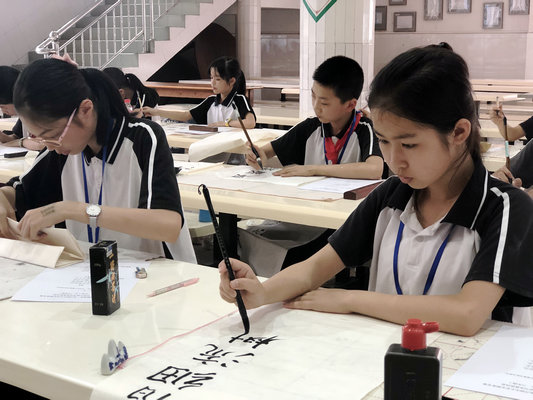 北滘：166名小书法家，现场大比拼