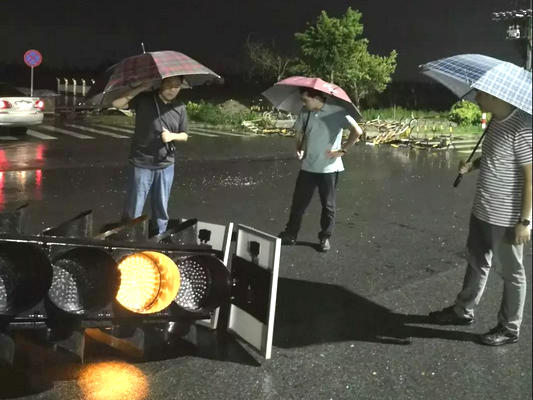 台风“山竹”中诠释责任担当，日夜守护全纪录