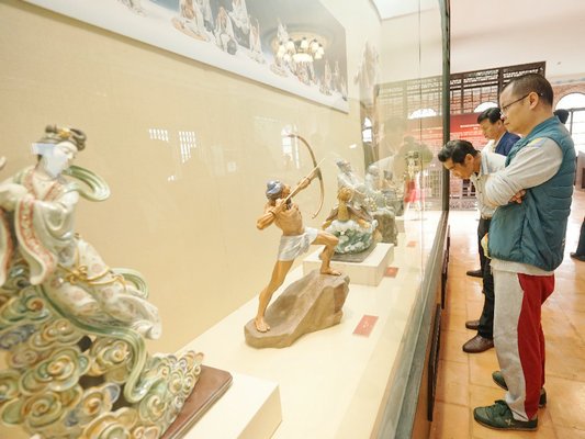 70余件陶艺精品在顺德和园持续展出