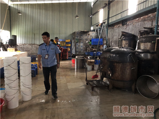 多管齐下，大良取缔无证小作坊3家