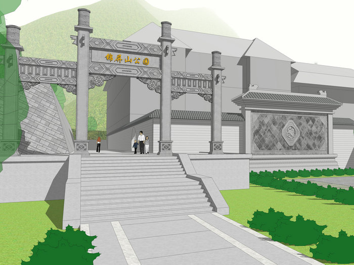 有奖！龙江锦屏山公园牌坊请你出楹联