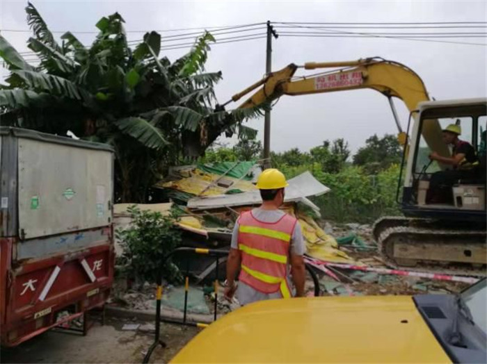 地块违建死灰复燃？北滘给予沉重打击！