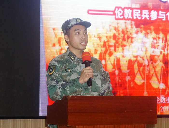 以歌为鼓壮士气！身为党员他更具担当