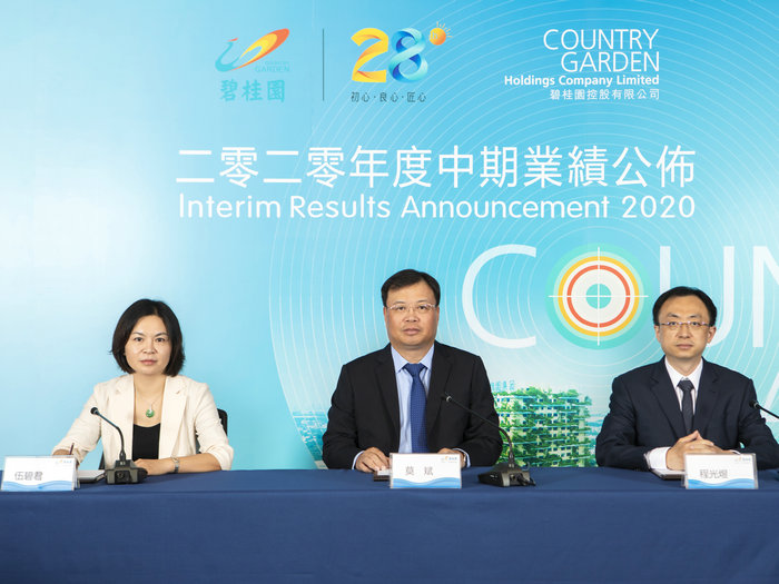 碧桂园披露半年业绩，稳居行业前列，净利润219.3亿