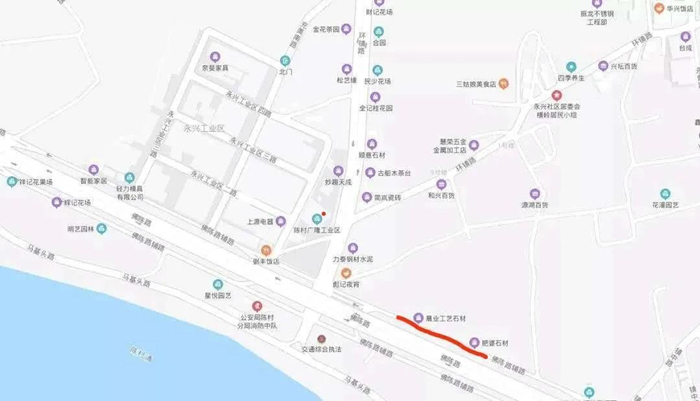 @陈村市民，10月1日-10日佛陈路入环镇路方向封闭