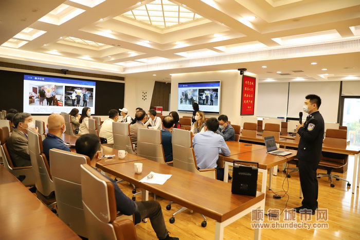 网友了解顺德区反诈工作及其成效。（图片：网友肖青）.jpg