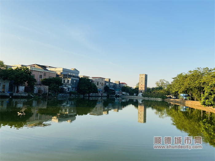 青田八景之一：更楼晚望（顺德城市网摄）.jpg