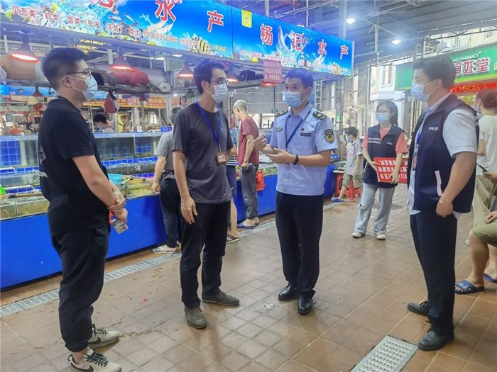 防疫、创文两手抓！乐从全力提升农贸市场精细化管理水平