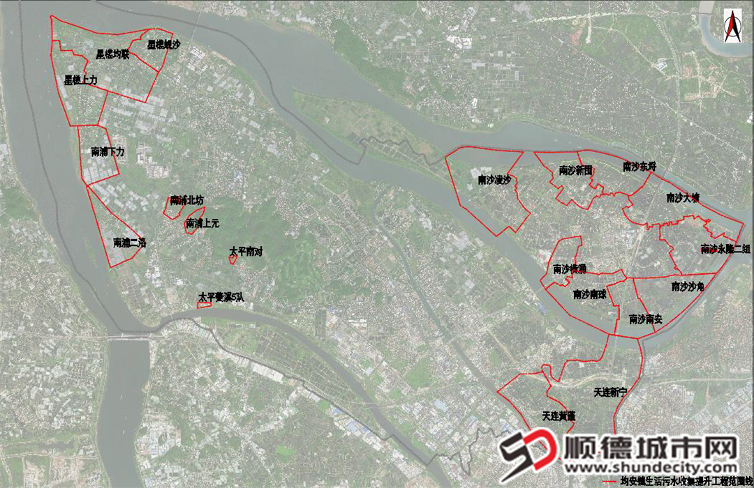 19条自然村生活污水收集管网建设工程的规划图。.png