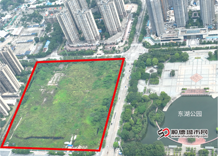 容桂东湖公园西侧地块航拍图。.png