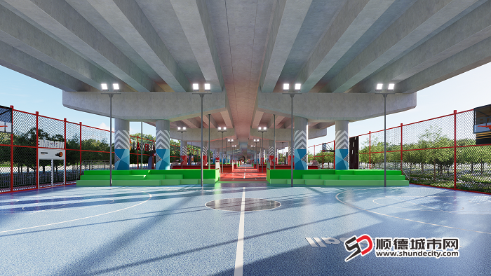 桥下空间改造运动营设施建设项目2025年春节完工。.png