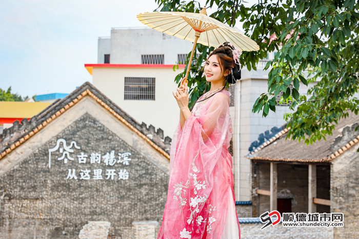 杨滘村打造以“三甲大街”为核心的绿美街区。（资料图）.jpg