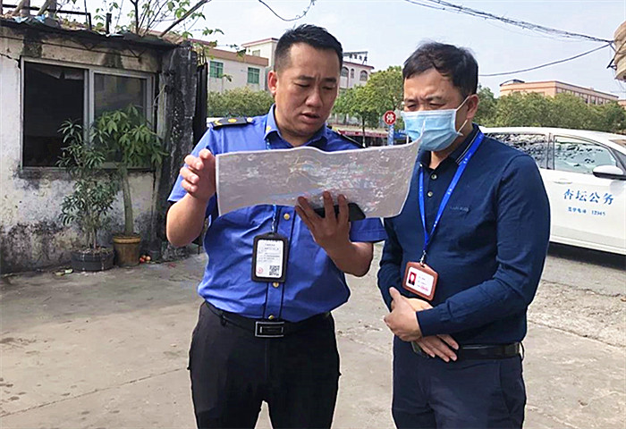  杏坛：尖刀班首次行动，加大村改执法力度