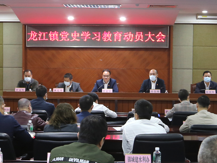 龙江：动员全镇上下掀起学习党史热潮
