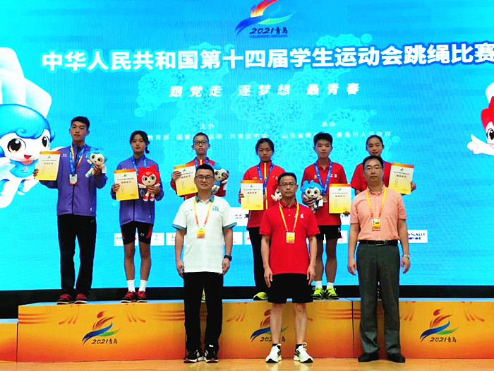 一金两银两铜！新球中学学子全国运动会上再获佳绩