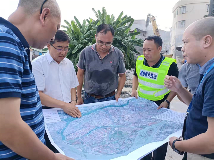容桂：清拆违法建筑逾3000平方米
