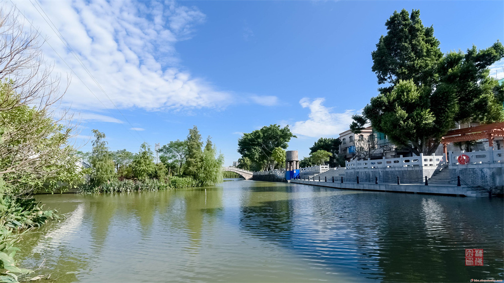 初冬的龙眼村风景