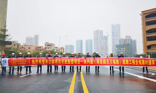 串联佛山新城多条主干道，这条路通车了