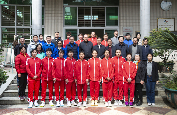 赞扬“女篮精神”！省体育局调研组到均安女篮训练基地调研