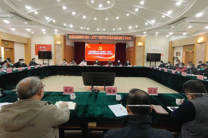 晒答卷！勒流召开村（社区）党委书记抓基层党建述职工作会议