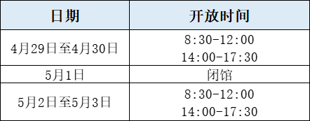 五一期间，陈村镇图书馆开放时间有调整
