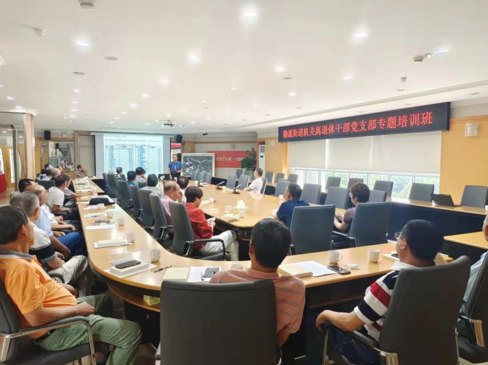 勒流党建引领桑榆红 理论铸魂映初心