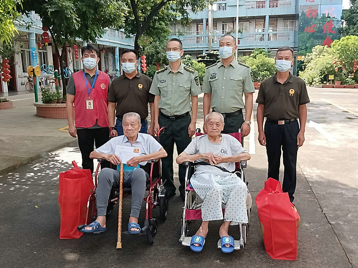 情暖“八一”！伦教慰问烈属及退役老兵
