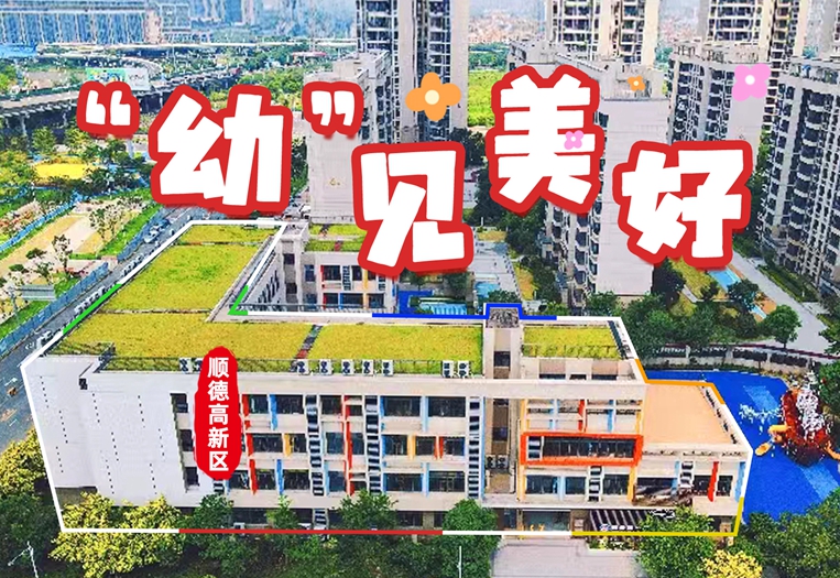 【视频】顺德高新区：“幼”见美好，迎来首批“幼苗”
