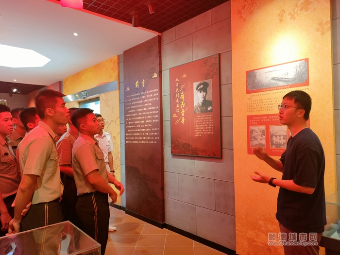 忆百年光阴，均安退役士兵参观黄有权故居和革命事迹展览馆