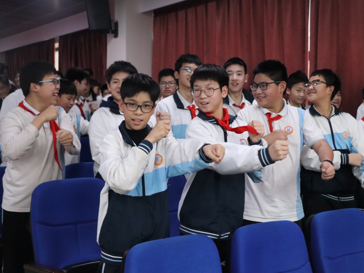 弘扬武术精神 顺德乡亲走进成美中学