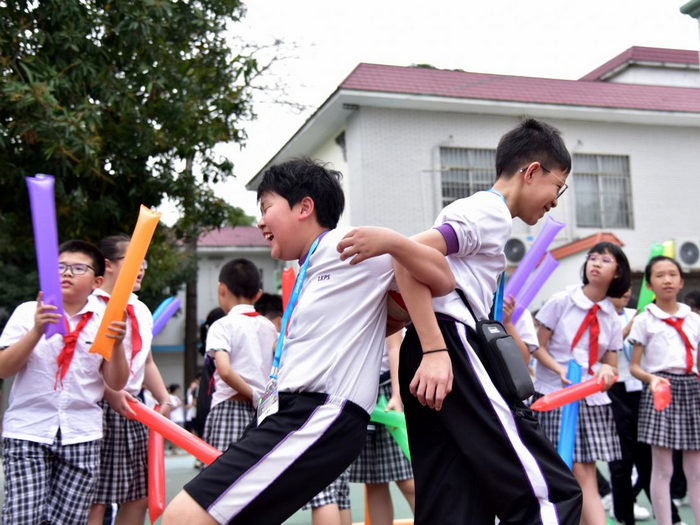 缔结11年！鸡洲锡全小学迎来了远道而来的挚友
