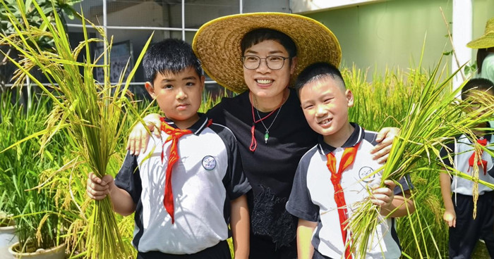 遇“稻”幸福！幸福陈占梅小学来了一群“小农夫”......