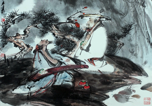 当代中国画名家学术邀请展乐从开幕