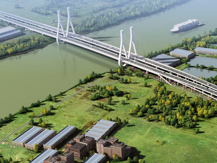 龙江二桥拆除重建项目正式动工！主桥双向八车道