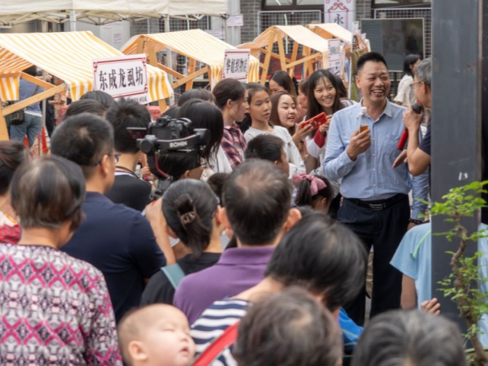 勒流龙眼重现别样永安圩，传承传统民艺